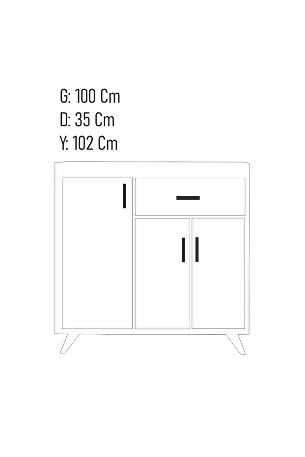 Alara Çok Amaçlı Dolap - 5