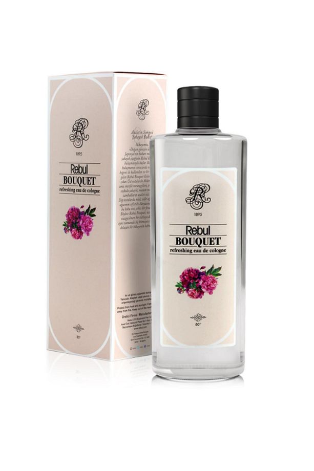 Bouquet Edc 250ml Cam Şişeli Buket Çiçeği Kokulu Kolonya 12 Adet (1 Koli) - 2
