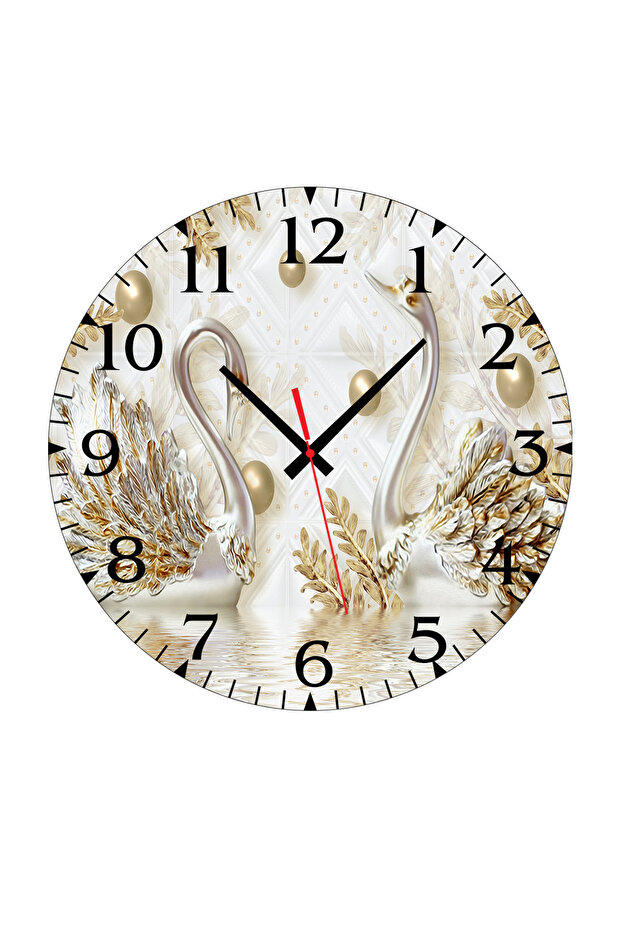 Duvar Mdf Tablo  5 Parça Set Ve saatli - 4