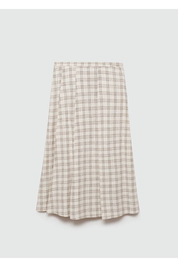 Kareli kloş etek - 3