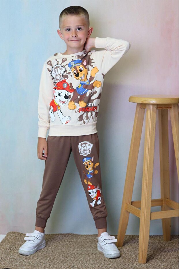 Character Patterned 2-Piece Set for Boy - 1