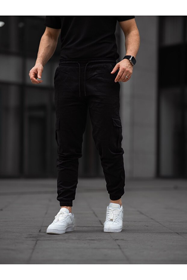 MEN'S CARGO GABARDIN TROUSERS ALVIRA BRAND