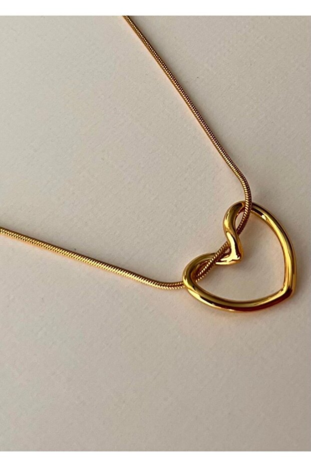 Paslanmaz Kalp Kolye - 3