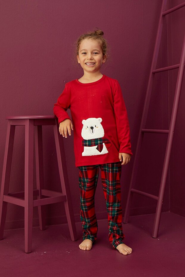 Pamuklu Pijama Takım - 5