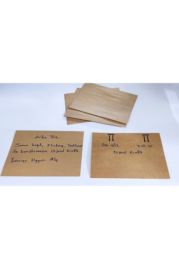 220 gr Kalın A4 Kraft Kağıt 150 Adet - 4