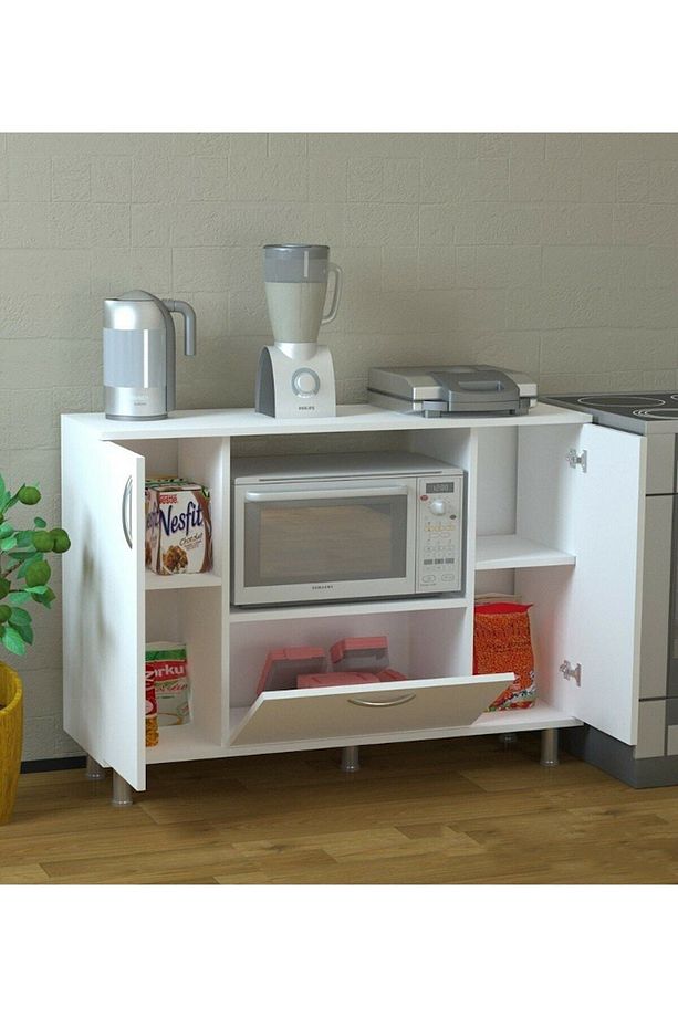Gökberk Gb-2600 Fırın Bölmeli 2 Kalaklı Çok Amaçlı Dolap %100 Mdf - 2