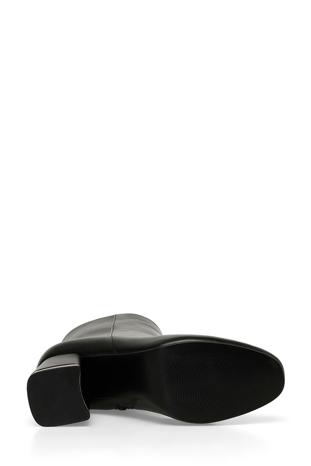 21K-256 4PR Siyah Kadın Topuklu Bot - 6