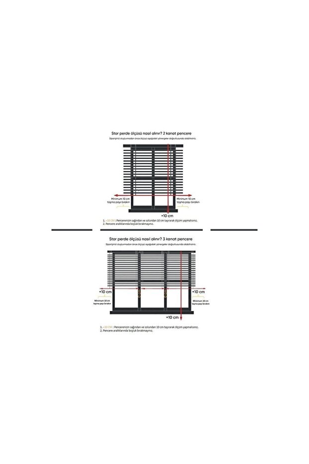 Ekru Stor Perde Etek Dilimsiz - 3