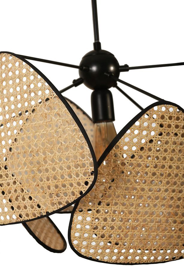 HERA 6 LI RATTAN AVİZE - 4