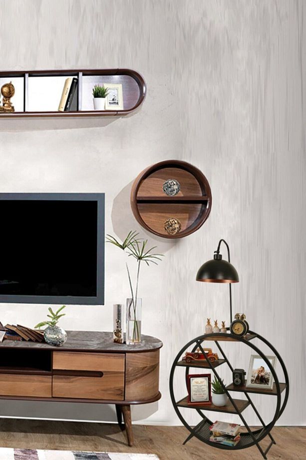 Plüton Ceviz Lambader Metal Başlıklı - 2