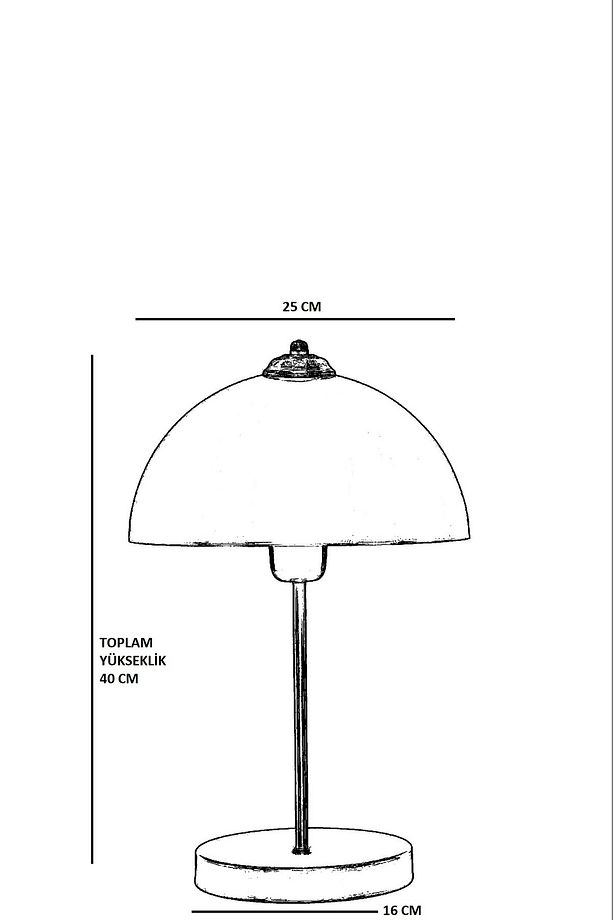 UFO AVİZE ABAJUR 3 LÜ ESKİTME SET - 5
