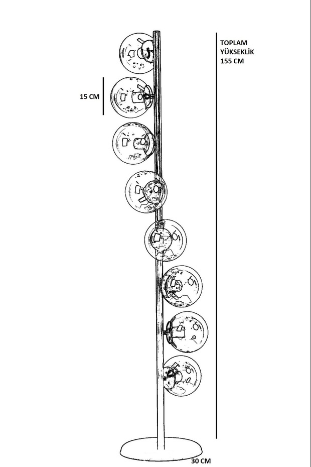 SİMAY 8 Lİ SİYAH FÜME CAMLI LAMBADER - 4