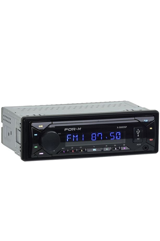 4X60W DSP Control İşlemcili Profesyonel 6 RCA Çıkışlı Oto Teyp X-500 DSP - 1