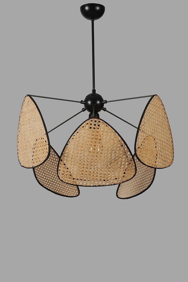 HERA 6 LI RATTAN AVİZE - 3
