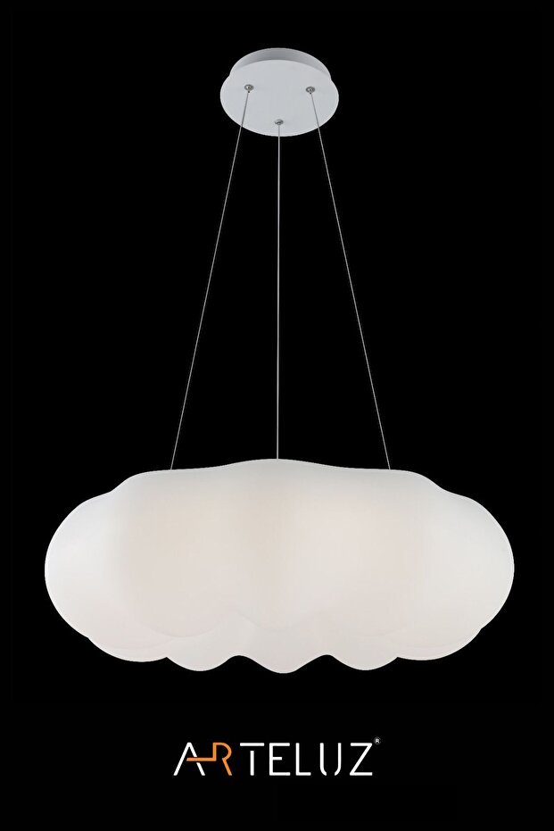 Luxury Bulut Model Modern Sarkıt Avize (55 CM) - 5