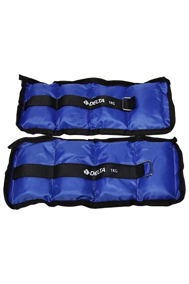 1 Kg x 2 Adet Toplam 2 Kg El Ayak Bilek Kas Güçlendirici Ağırlık Seti Kum Ağırlık Torbası - 3