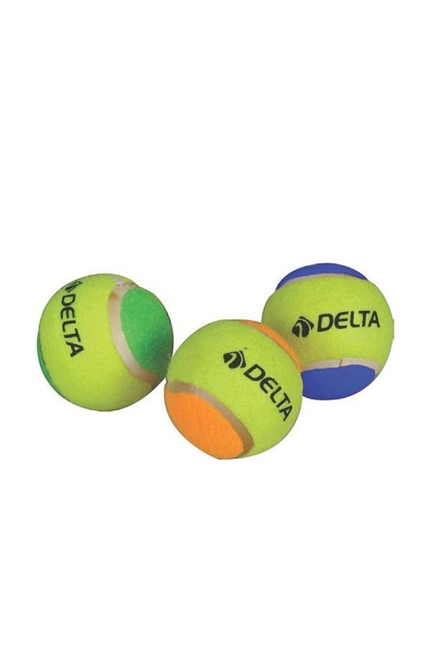 Başlangıç Seviye Antrenman Için 3 Adet Tenis Topu - 1