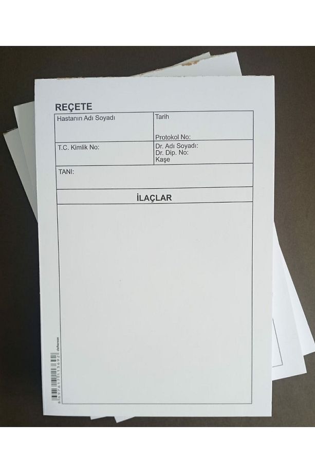 Reçete A5 100 yaprak 1 adet - 2