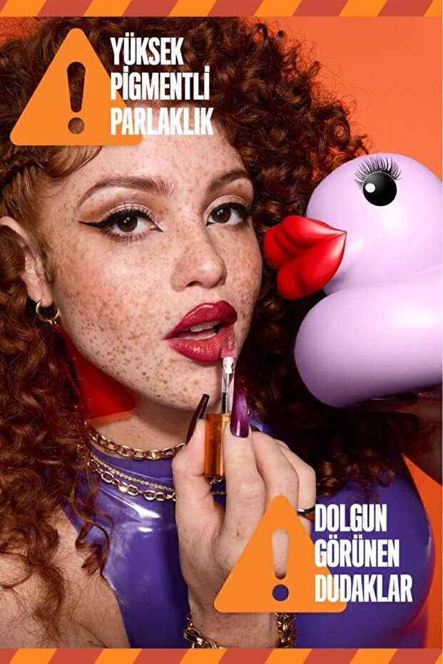 Duck Plump Dolgun Görünüm Veren Dudak Parlatıcısı - 05 Brown of Applause - 6