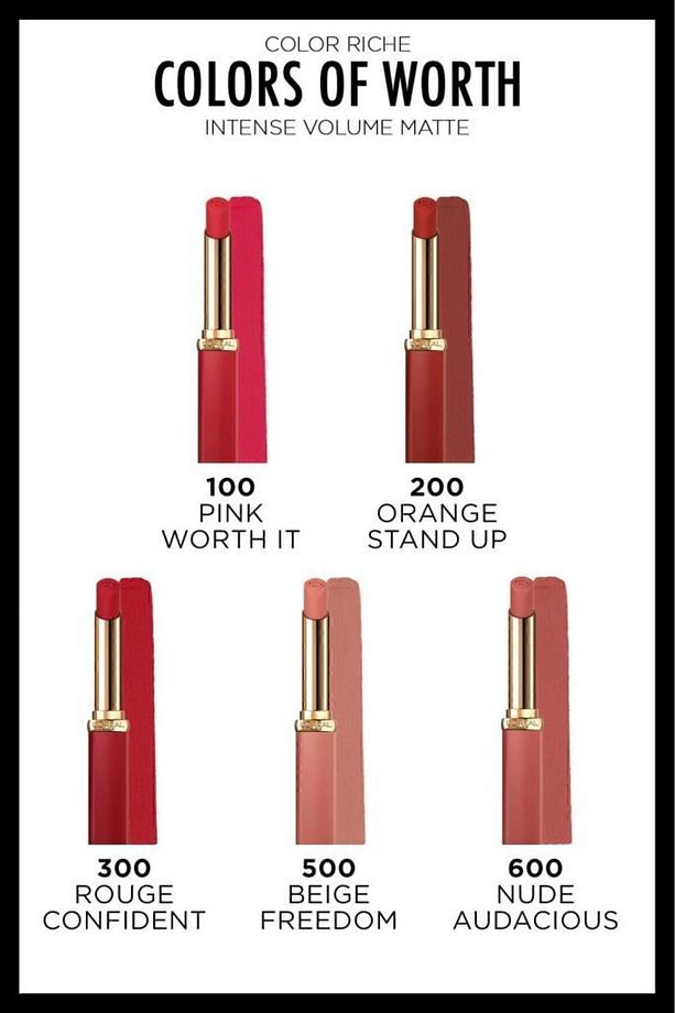 Color Riche Colors Of Worth Intense Volume Matte Ruj - 100 Pink Worth It - 8