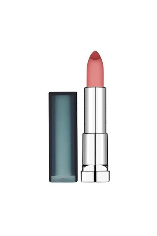Ruj de buze mat, Maybelline New York, Color Sensational Inti-Matte Nudes, 987 Smoky Rose, 4.2 g