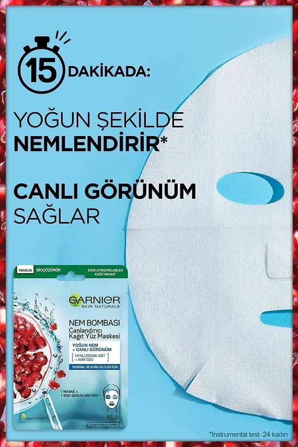 STD Nem Bombası Canlandırıcı Kağıt Maske 28 gr 3'lü Klasik - 3
