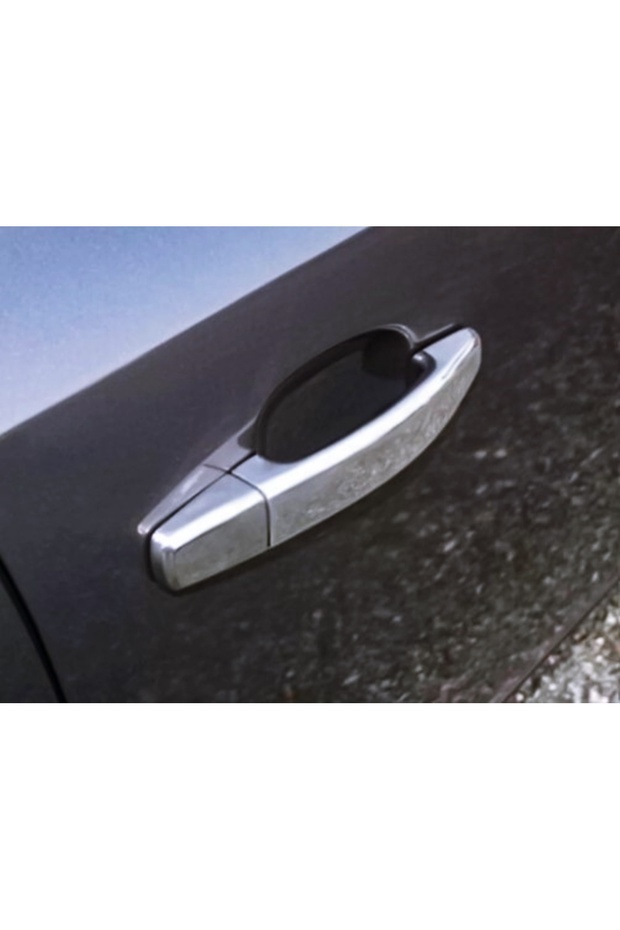 Opel Corsa D 2007-2014 Arası Krom Kapı Kolu 4 Kapı P.çelik - 3