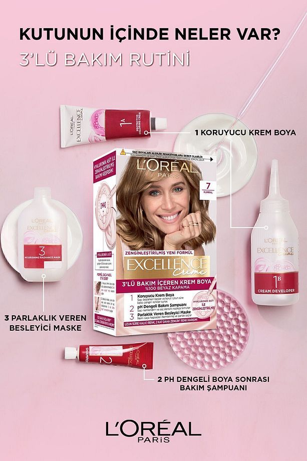 Excellence Creme Saç Boyası 9 Sarı - 4