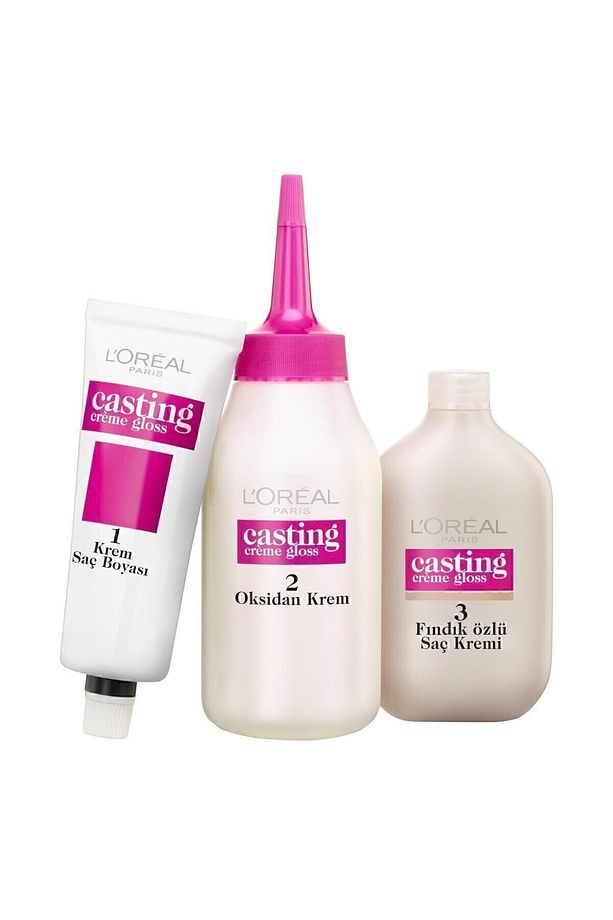 L'Oréal Paris Casting Crème Gloss Saç Boyası - 680 Bronz Kahve - 4