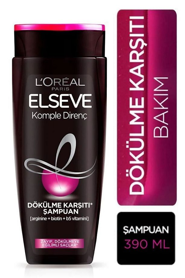 Komple Direnç Dökülme Karşıtı Şampuan 390 ml 2'li Set - 2