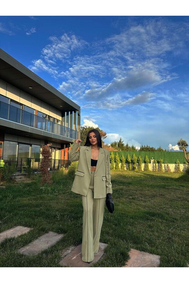 Double Blazer Jacket Set - 2