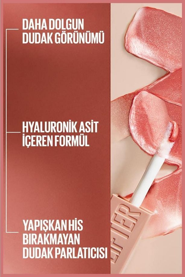Super Stay Matte Ink Likit Mat Ruj 70 Amazonian & Lifter Gloss Dudak Parlatıcısı 016 Rust - 8