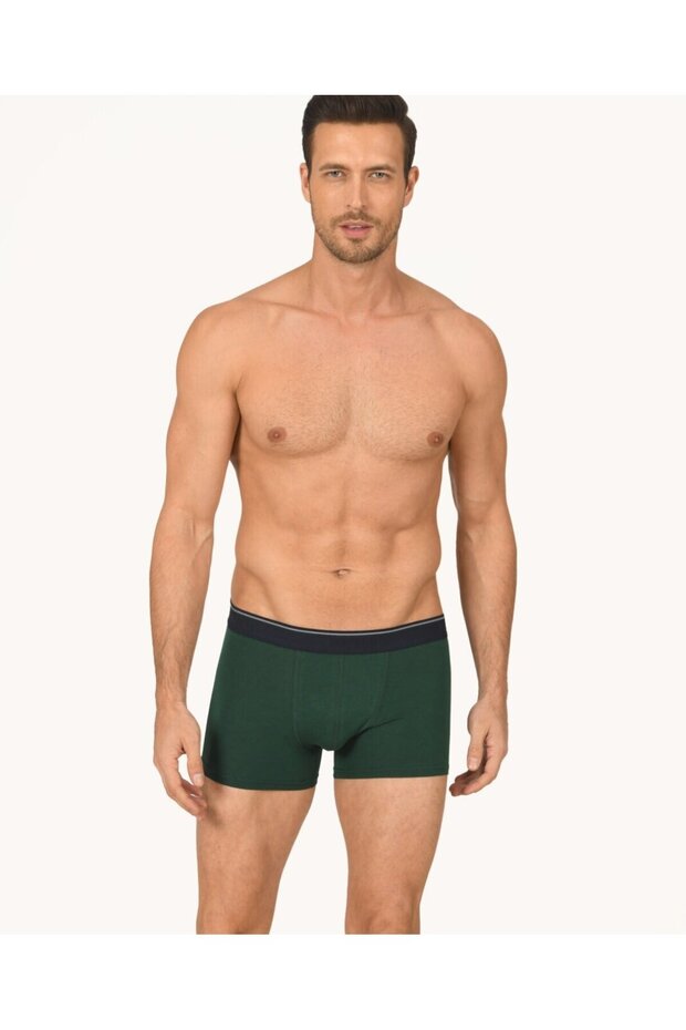 Men's Hendrix 45% Modal 45% Cotton Fabric Comfortable Elastic Waist Boxer-735