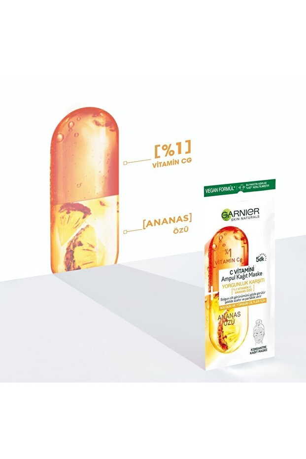 Ampul Kağıt Yüz Maskeleri 3'lü - 5