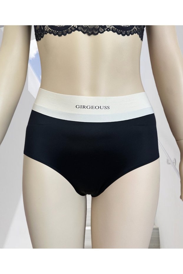 Alina Seamless Non-Marking High Waist Premium Quality Light Slip with Writing on the Waist