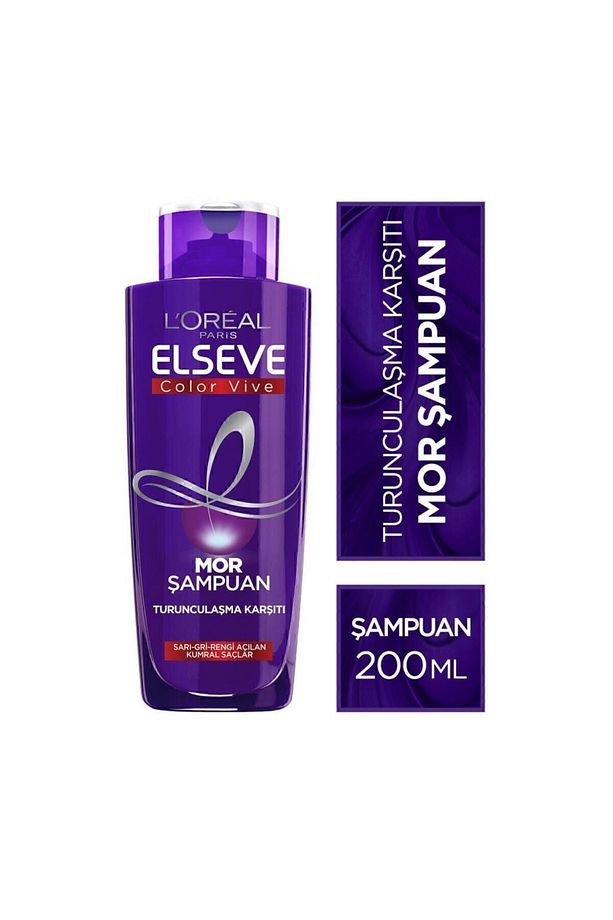 5'li Turunculaşma Karşıtı Mor Şampuan 200 ml Seti - 2