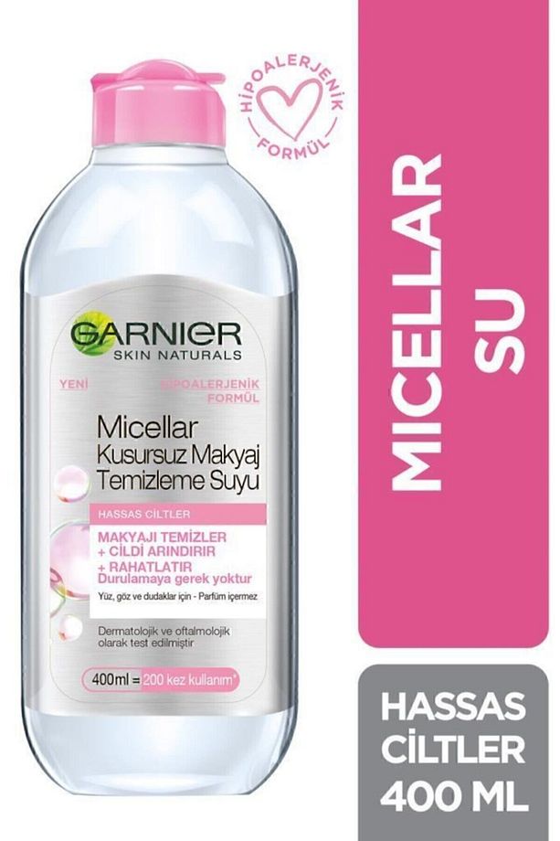 Vegan Formül Ikili Set - Nyx Epic Ink Siyah Eyeliner & Garnier Micellar Makyaj Temizleme Suyu 400 Ml - 2