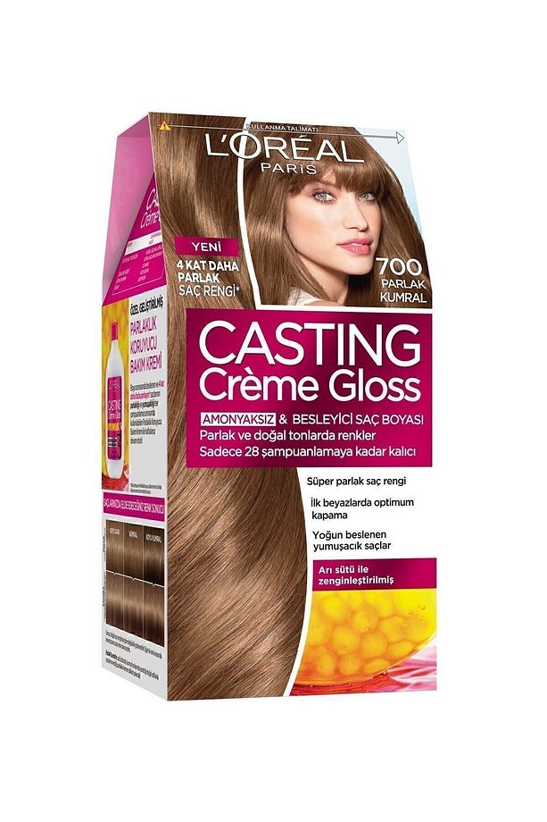Saç Boyası - Casting Creme Gloss 700 Parlak Kumral 3600523302925 - 8