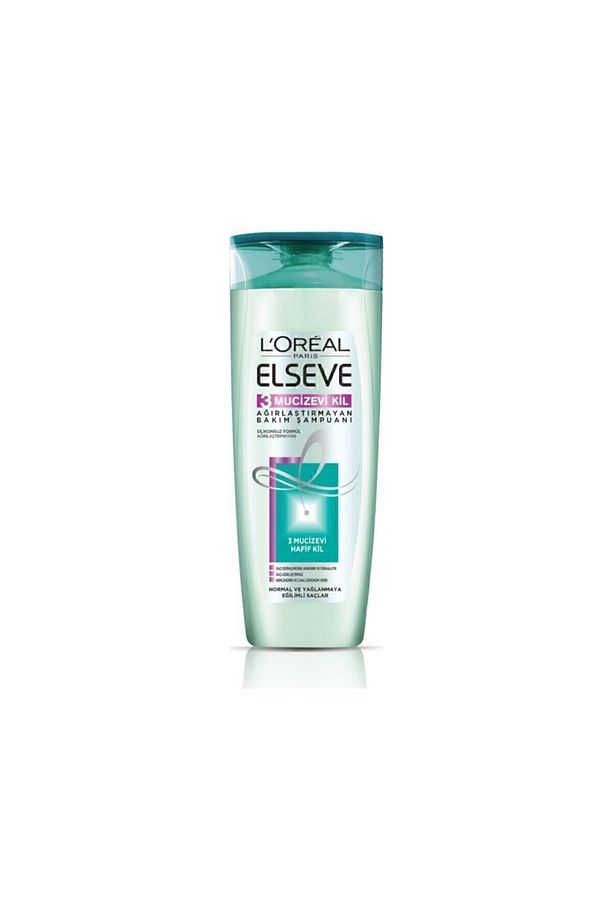 L'Oréal Paris Elseve 3 Mucizevi Kil Ağırlaştırmayan Şampuan 360 ml - 5