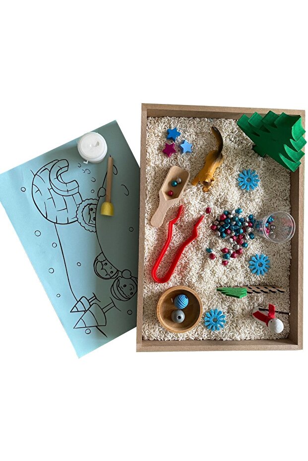 Wooden Activity Set - Montessori Toy