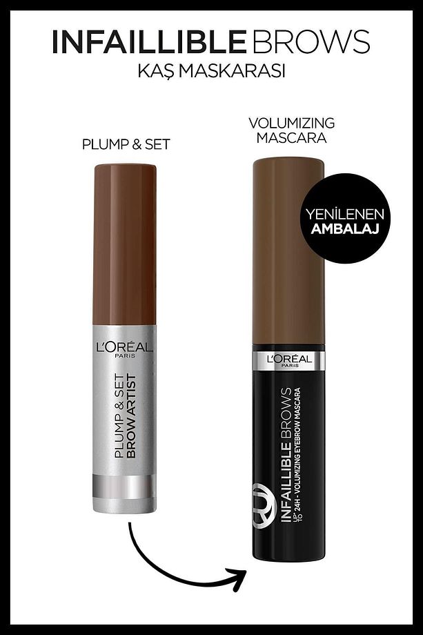 Infaillible Brows Volumizing Kaş Maskarası – Brunette - 3
