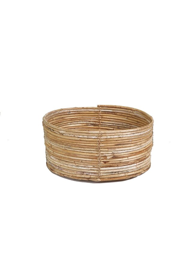 Sepet,bambu Oval Büyük - 6