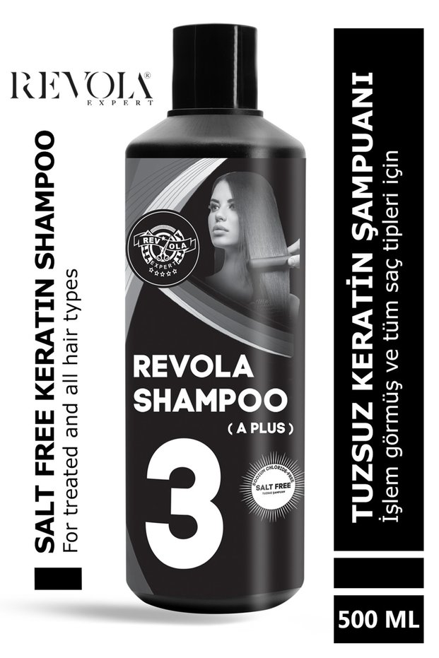 Salt-Free and Collagen-Repairing Keratin Care Shampoo 500 ml