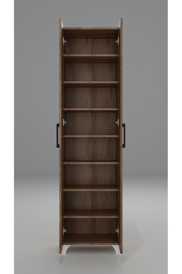 Long I 2 Kapaklı Raflı Çok Amaçlı Dolap Banyo Balkon Kiler Mdf - 6