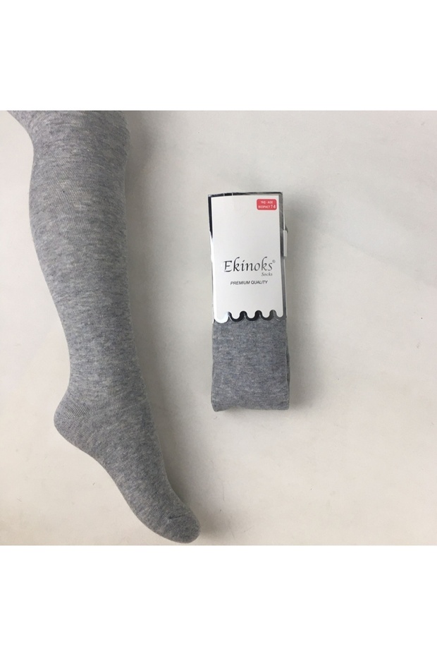 Ciorapi de bumbac gri - 1