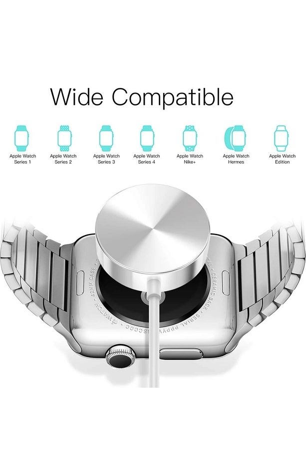 Apple Watch Sarj Aleti Akıllı Saat Şarjı Type-C Manyetik Hızlı Tüm Apple Watch Uyumludur - 7