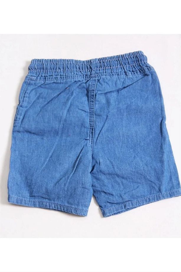 Kopya - Beli Komple Lastikli Çocuk Kot Şort - 5