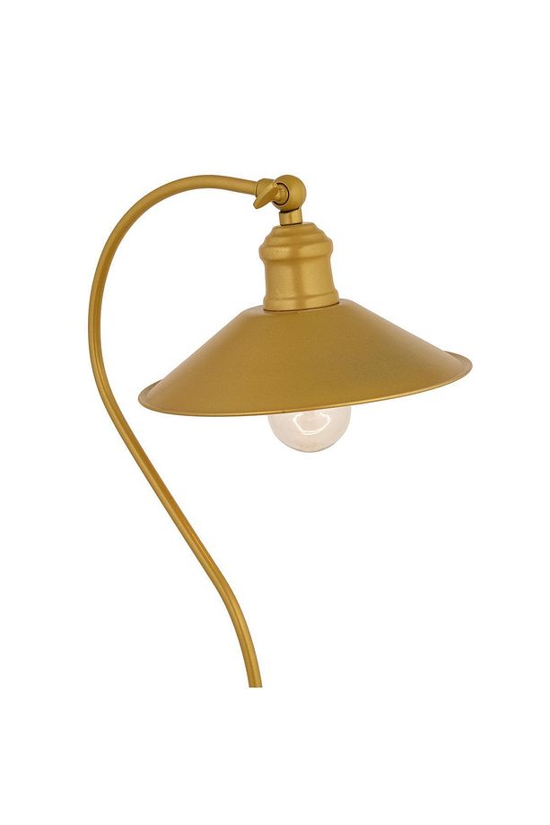 İklim Gold Retro Tasarım Modern Çalışma Masası Lambası - 4