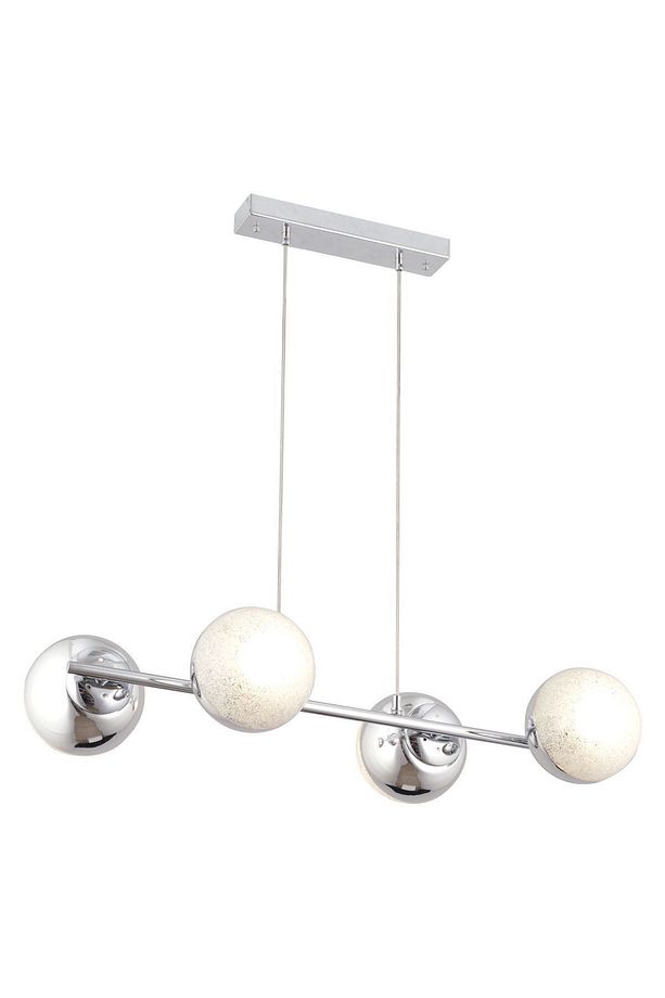 BERCA 4LÜ KROM AVİZE Modern Mutfak Yemek Masası Üstü Yatak odası Salon Avize - 3