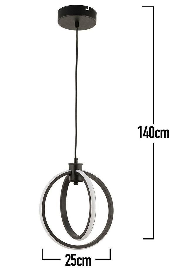 Linux Sarkıt 34 Watt Sarkıt 3 Renkli Ledli Modern Mutfak Banyo Led Salon Sarkıt Avize - 5